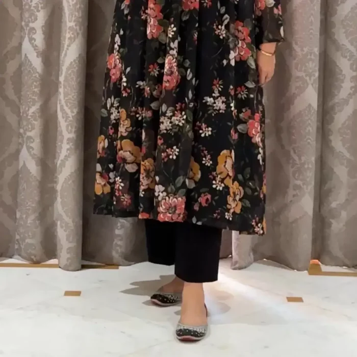 Pure Flora Kurta Palazzo Set - Image 2