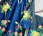 Premium Quality synthetix Silk Digital Print Co-ord Set. - Image 6