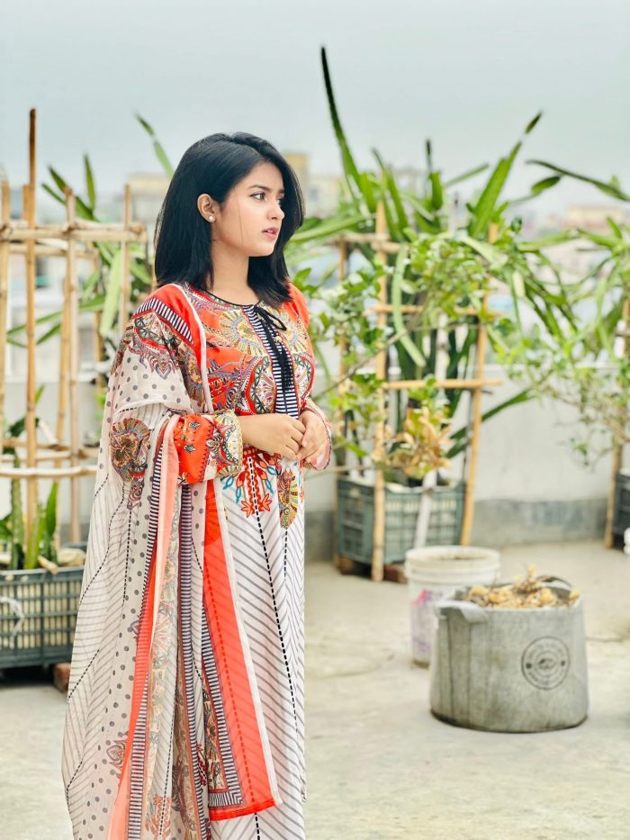 Pakistani Inpired Disgital print 3 piece - Image 6