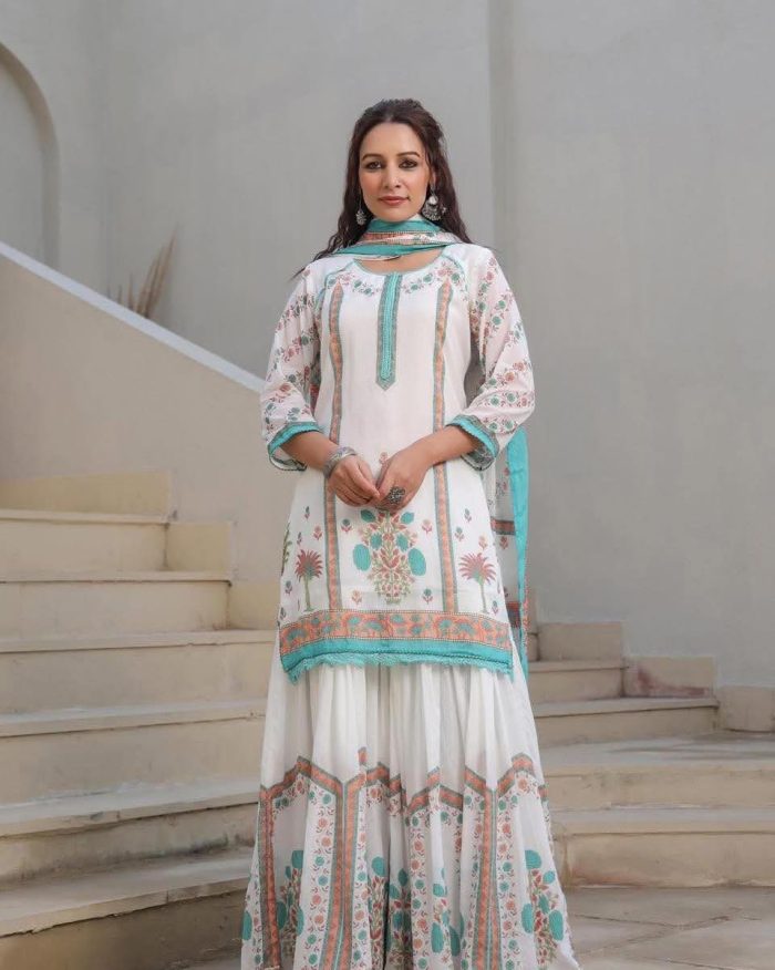 Sharara Three Piece - Image 2