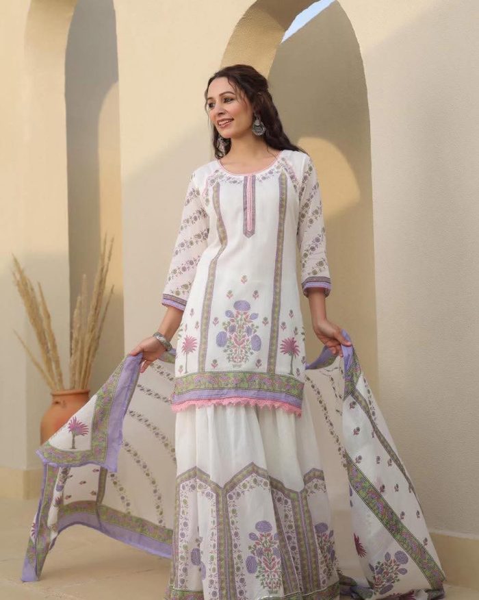 Sharara Three Piece - Image 4