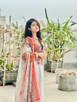 Pakistani Inpired Disgital print 3 piece - Image 5