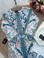 Premium quality synthetix silk digital print co-ord set