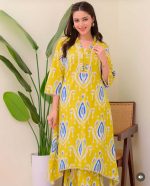 Rayon Wood With Print Salwar Suit - Image 2