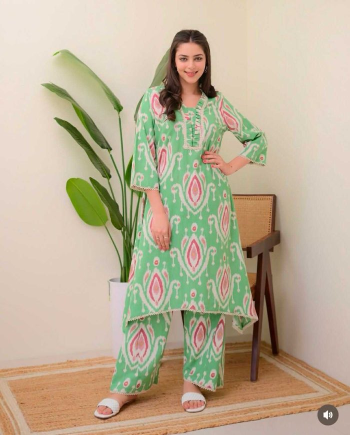 Rayon Wood With Print Salwar Suit - Image 10