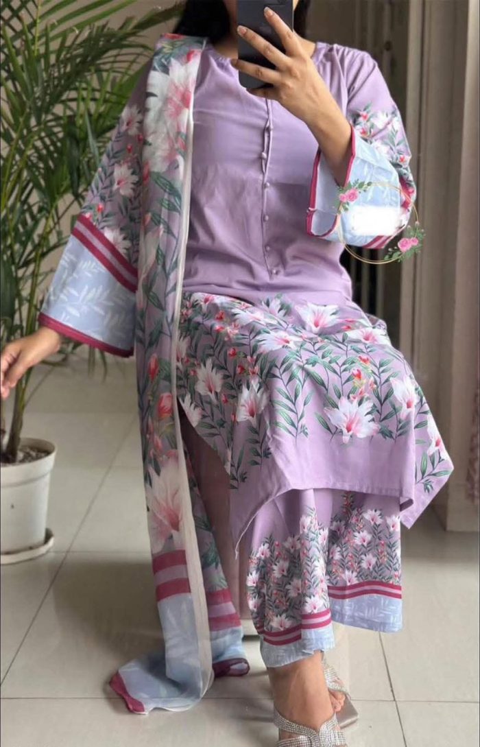 Coralina Pakistani inspaird 3 piece - Image 1