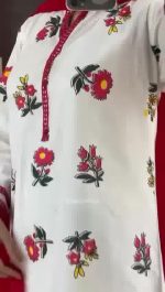 Digital Motif Printed with Neck and Sleeves - Image 3