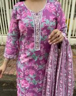 Daily wear mul sets 3 Piece - Image 5