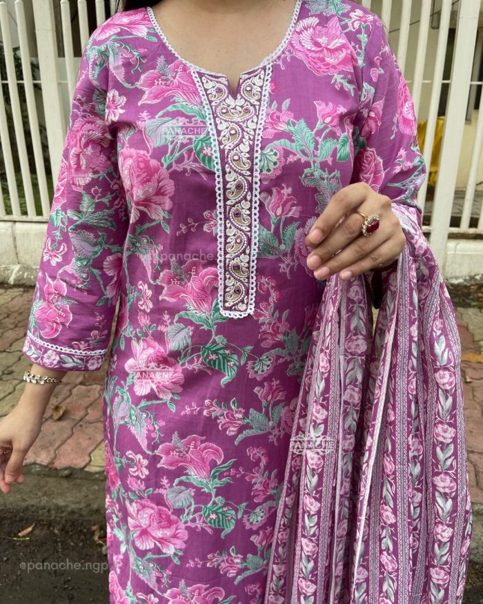 Daily wear mul sets 3 Piece - Image 5