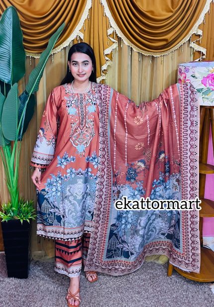 CHEVRON LUXURY PAKISTANI INSPIRED 3 p