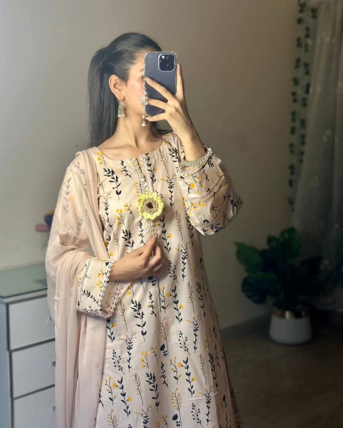 BEAUTIFUL COTTON 3 Piece - Printed - Image 5