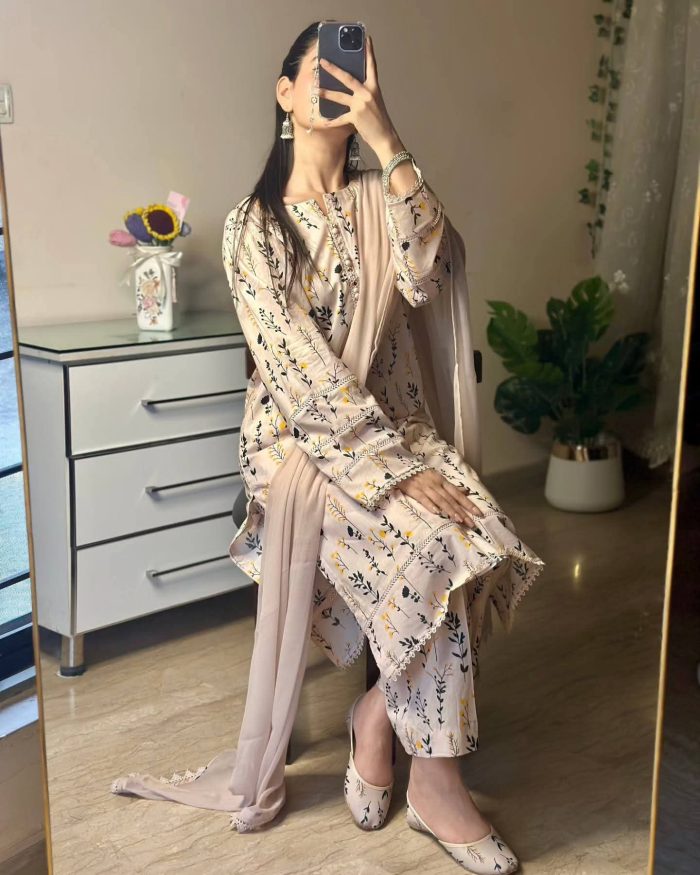 BEAUTIFUL COTTON 3 Piece - Printed - Image 6