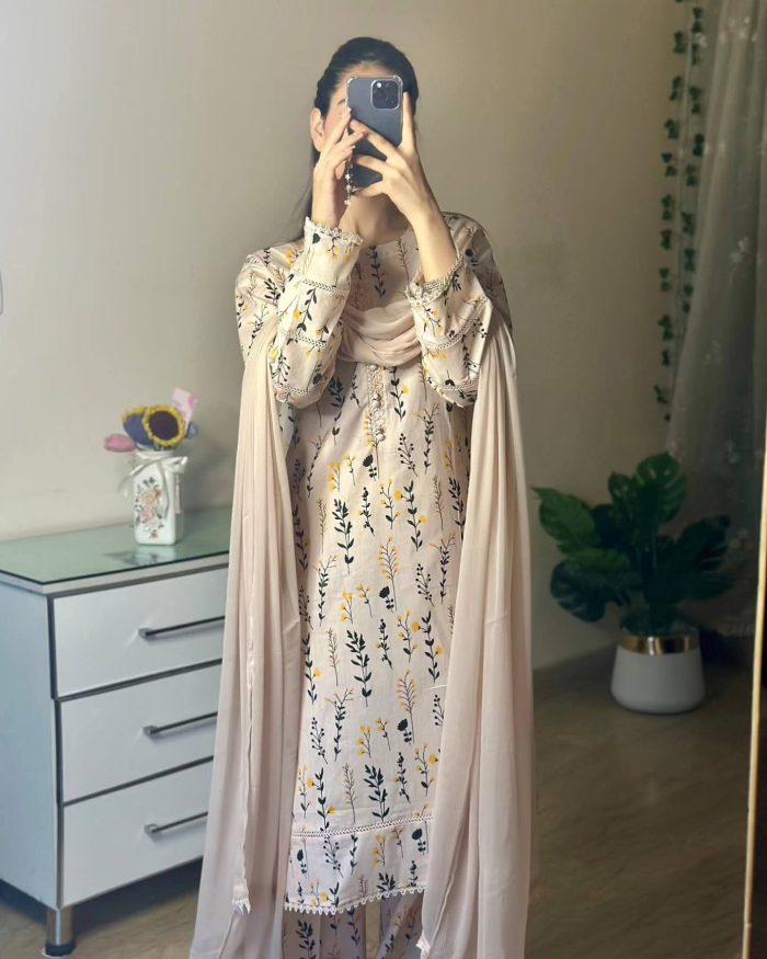 BEAUTIFUL COTTON 3 Piece - Printed - Image 8