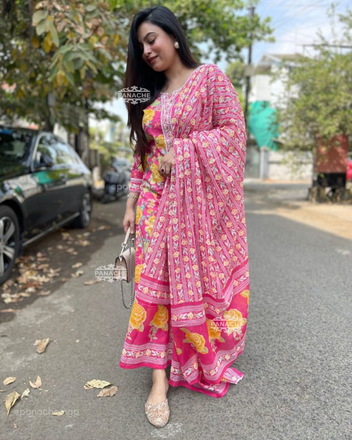 Daily wear mul sets 3 Piece - Image 13