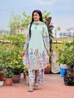 LUXURY PAKISTANI INSPIRED 3 PIECE - Image 5