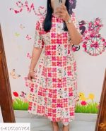 Jaipuri Floral Cotton Kurta Set