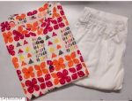 Jaipuri Floral Cotton Kurta Set - Image 7
