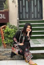 Zooj Nastaran Embroidered 2PC Dhanak Suit - Image 2