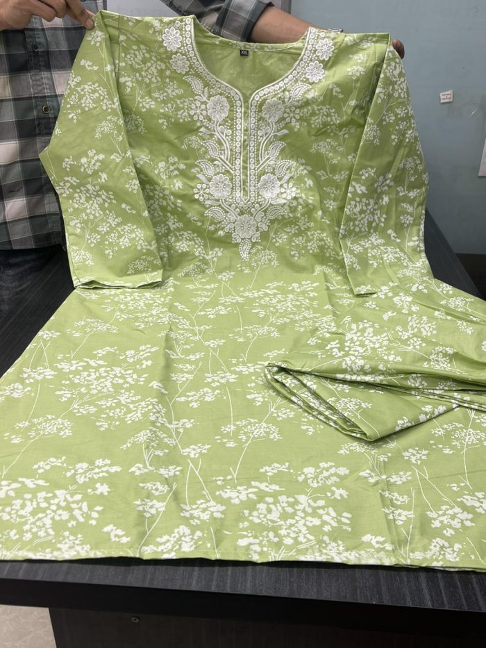 Cotton Embrodury 2 Piece - Image 2
