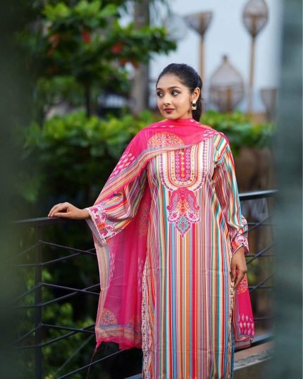 Premium Quality Digital Printed 3Pices