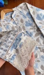 "Nazakat" - Pure Cotton Pakistani Inspired Suit Set - Image 6