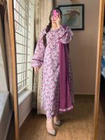 Lawn Printed Dress With Shalwar - Image 3