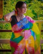 Half Silk Rongdonu Saree