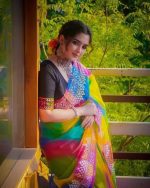 Half Silk Rongdonu Saree - Image 4