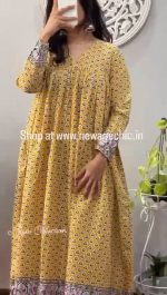 Yellow Pure Cotton 2 piece Cor-eds - Image 9